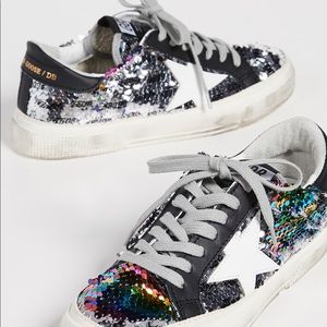 Golden Goose May Sneaker. Like-new.